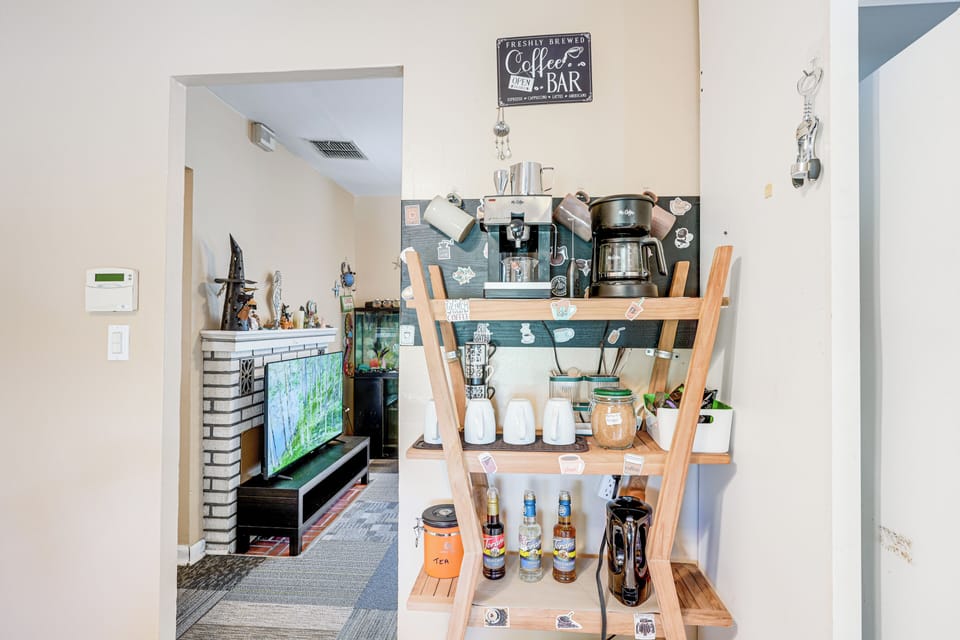 Coffee Bar | Drip Coffee Maker | Espresso Machine | Electric Kettle