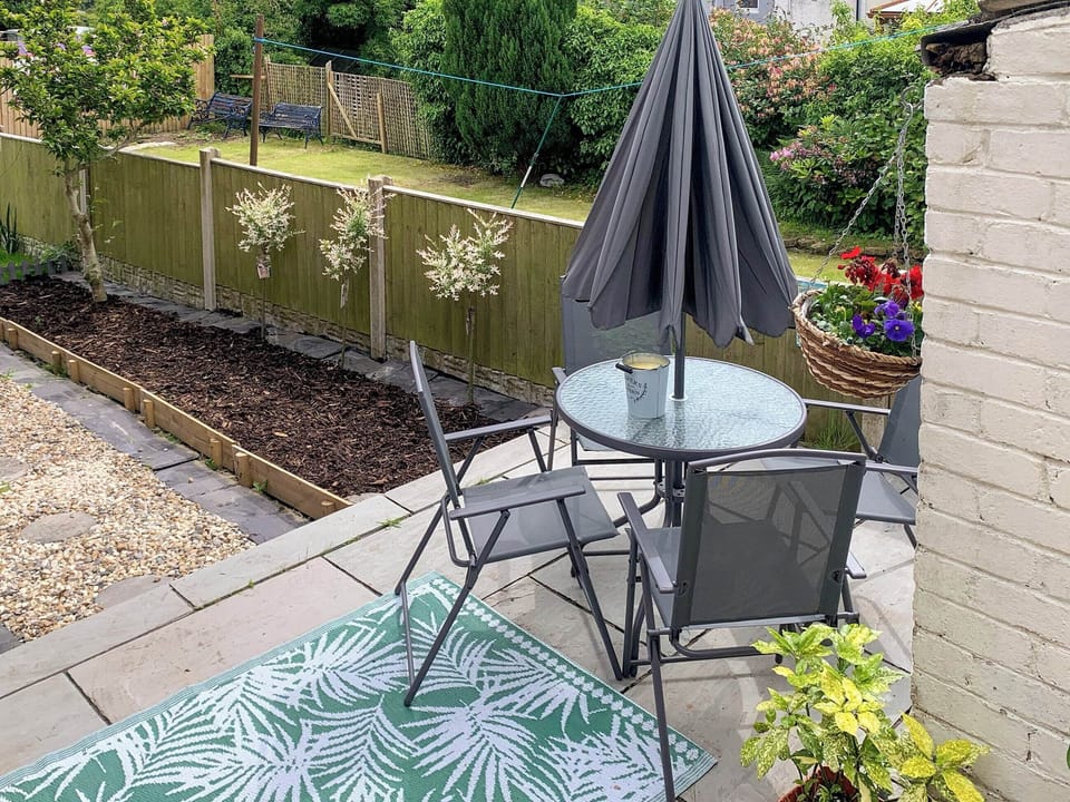 Sitting-out-area | Reed Cottage, Aspatria