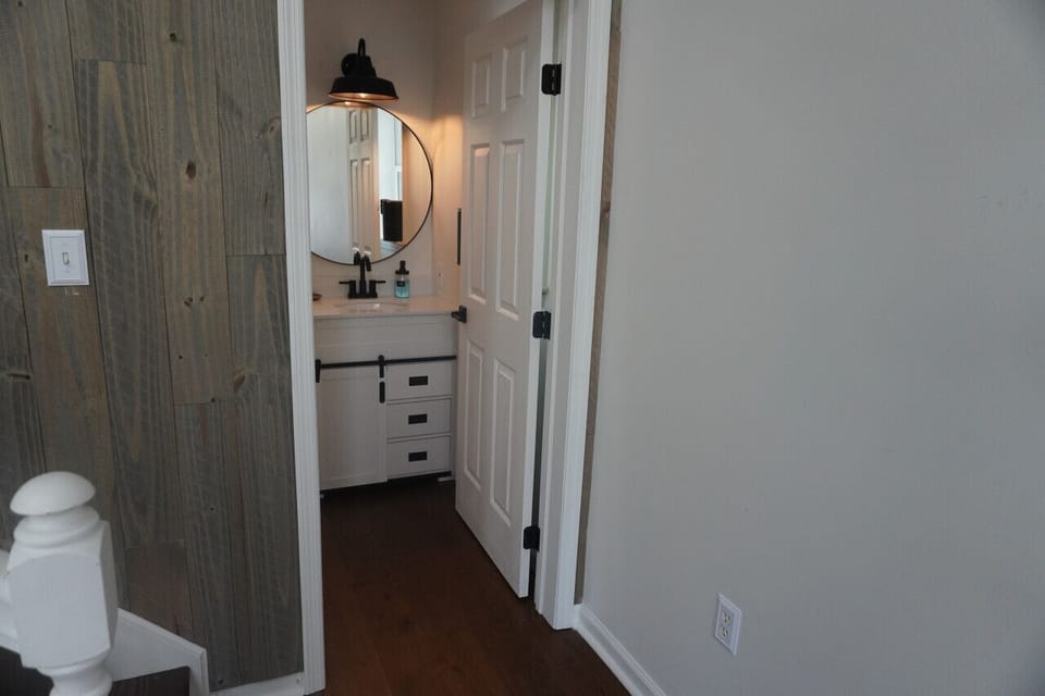 Main floor powder room
