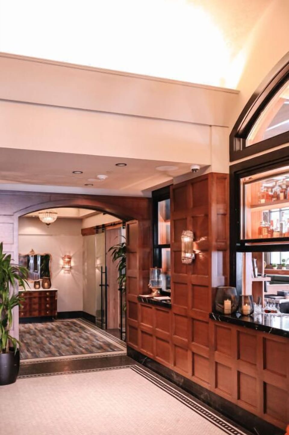 Welcome to our spacious lobby, where guests are greeted with a fusion of luxury and comfort, setting the tone for their stay.