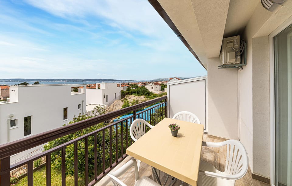 outside