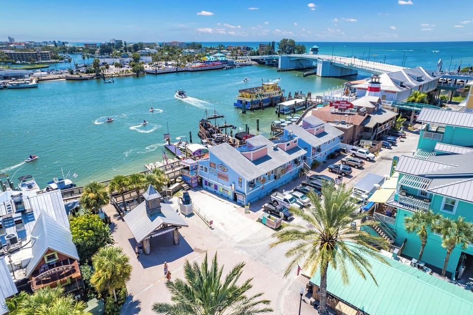 John's Pass water sports and tiki boat rides