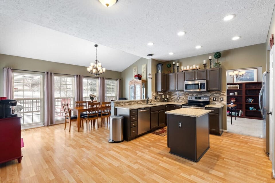 Kitchen with Dining!