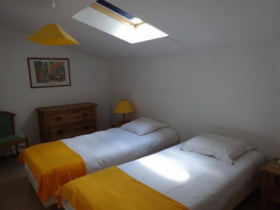 Twin beds