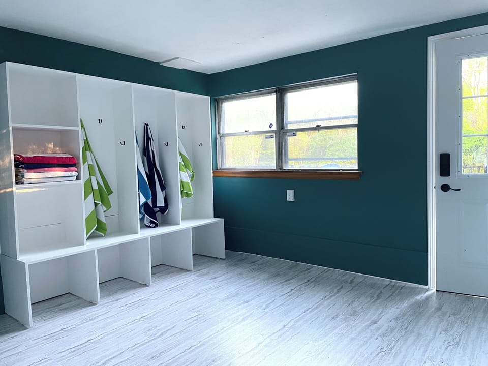 Pool Prep Room - exit out to the backyard paradise