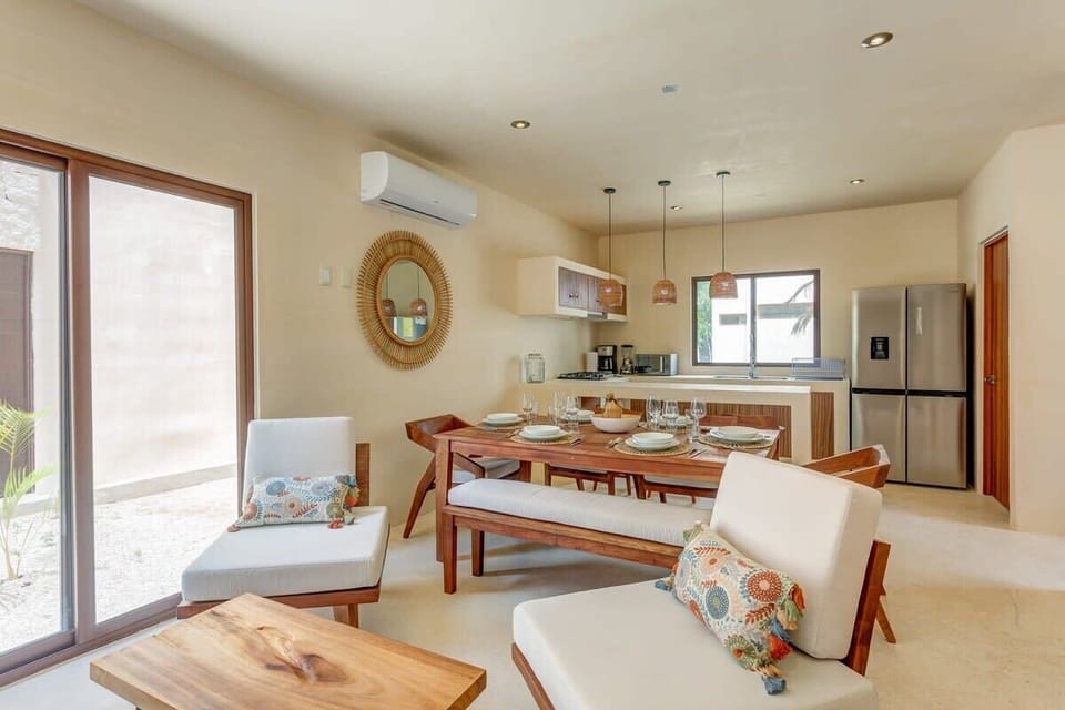 The space has A/C for your comfort on those hot days and nights