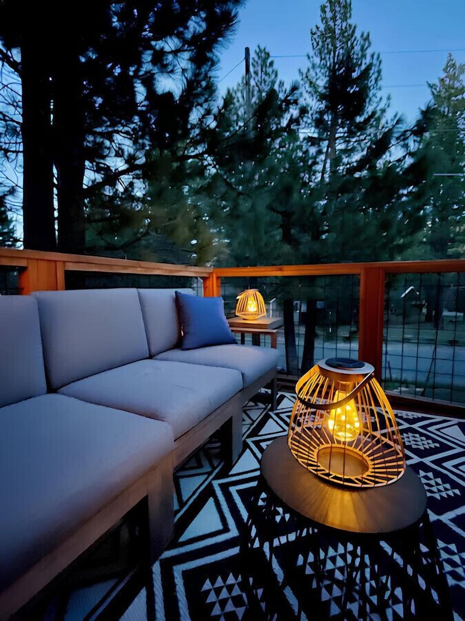 A nice Summer evening on the front deck