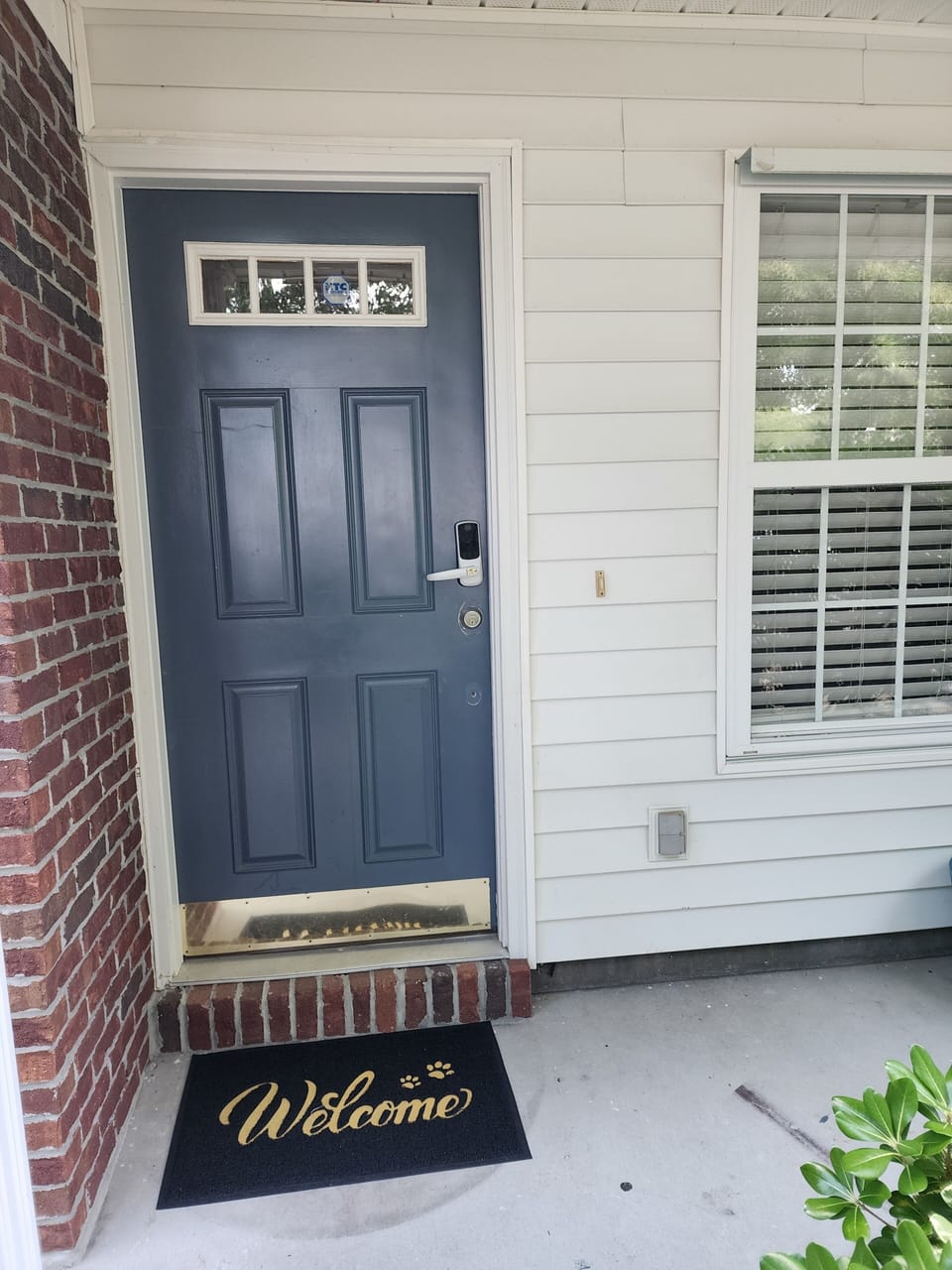 Key code door for your convenience 