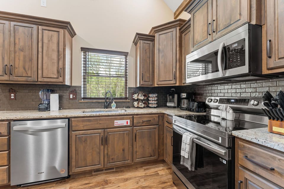 Kitchen with Keurig & Pot Coffee Makers