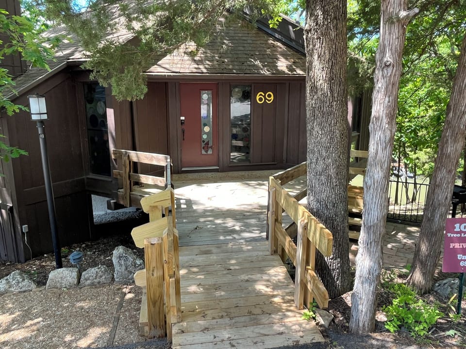 Right off Street to this Beautiful 5 bedroom  Two bedrooms off this main floor 