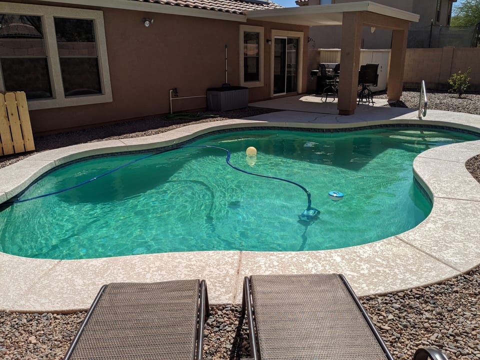 Heated pool