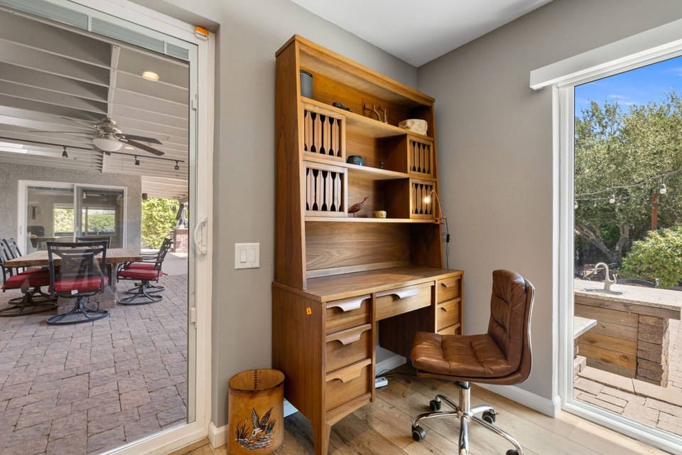 Work Desk in Main Bedroom