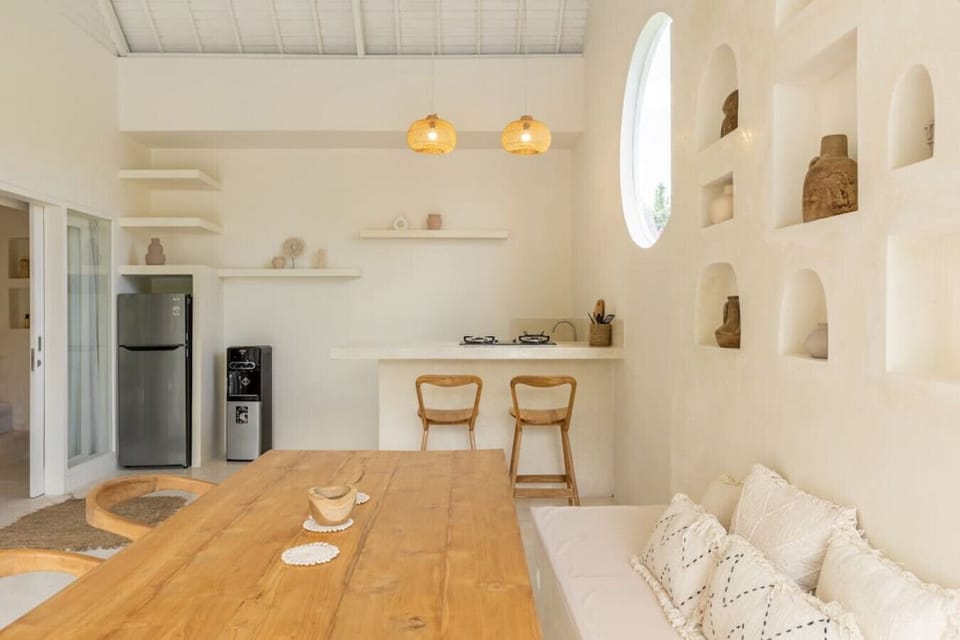 Experience cooking in our cute bohemian style kitchen