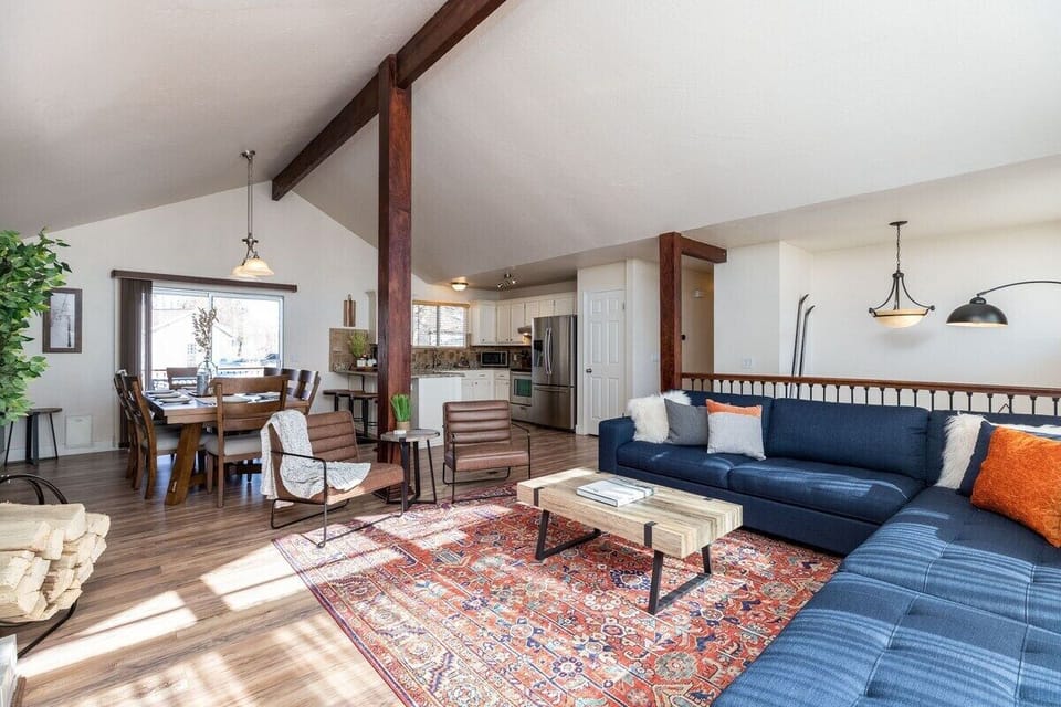 spacious living room