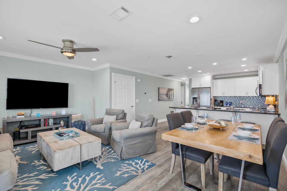 Spacious and open