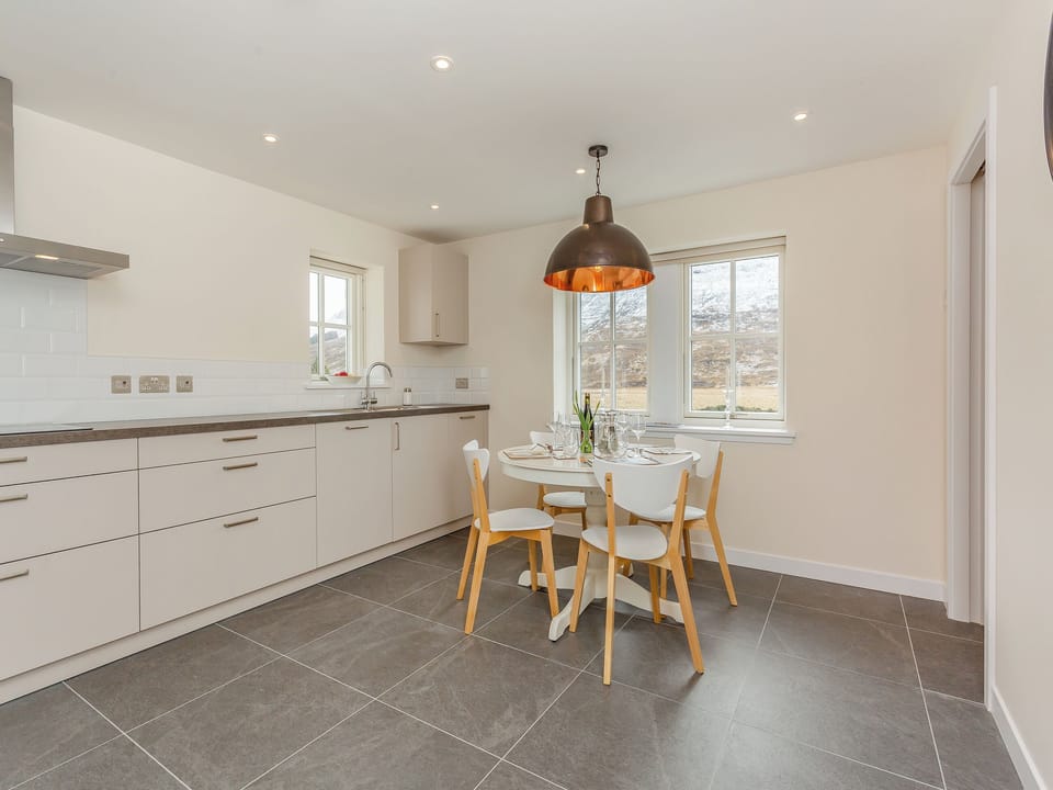Kitchen/diner | Gate Lodge - Strathconon Cottages, Strathconon, Muir of Ord