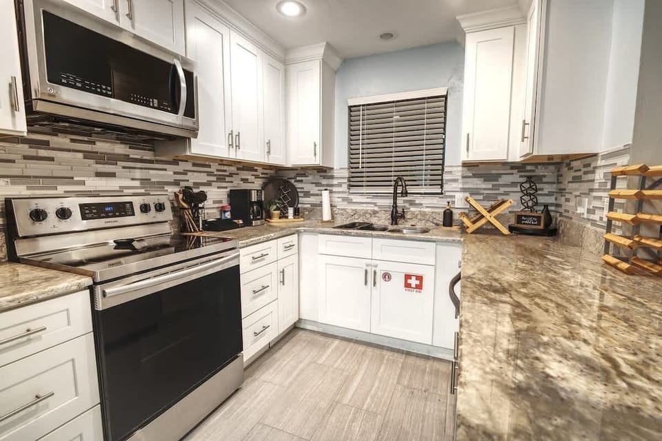 Make your famous dish in our fully stocked kitchen!