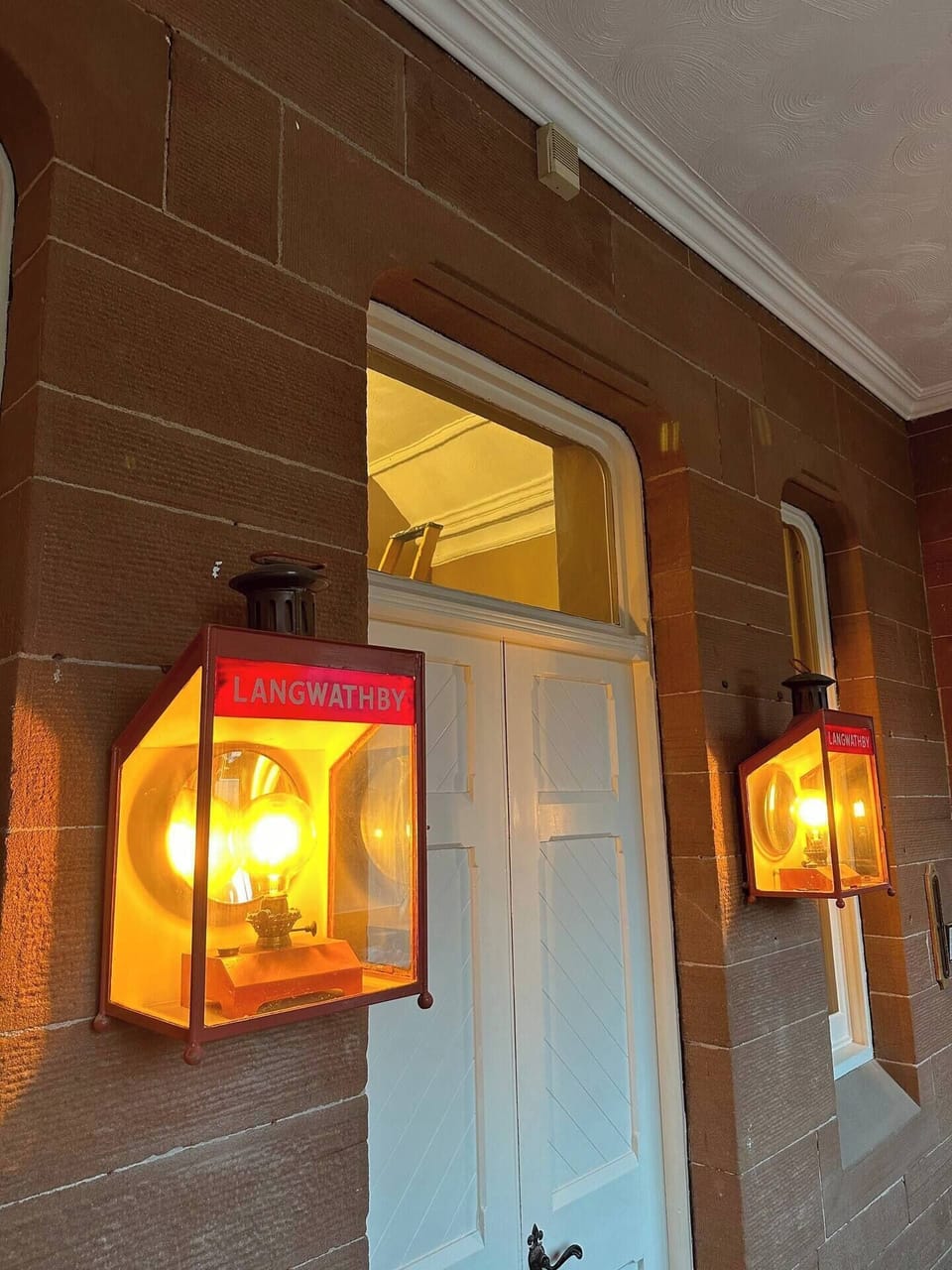 old station lights