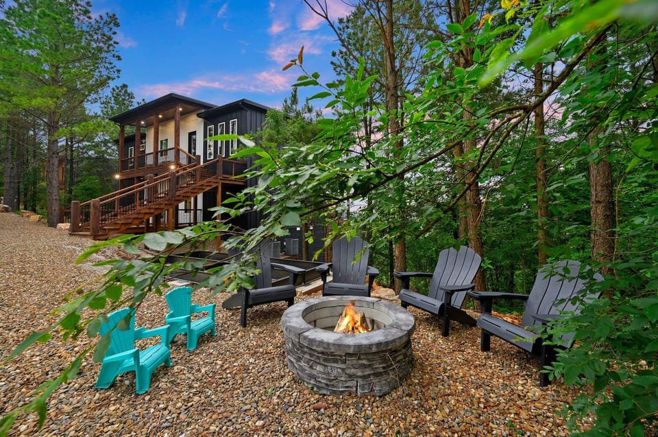Gather around the front fire pit for s’mores, stories, and quality time under the stars.