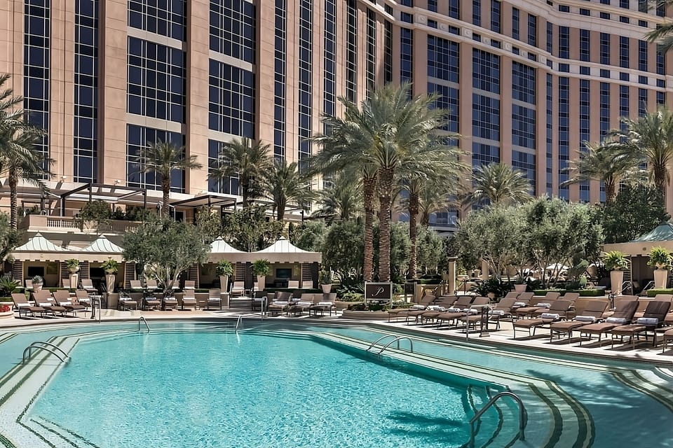 Soak up sunshine beside the sparkling pool and loungers.
