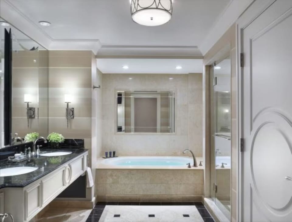 Step into a bright bathroom designed for effortless mornings.