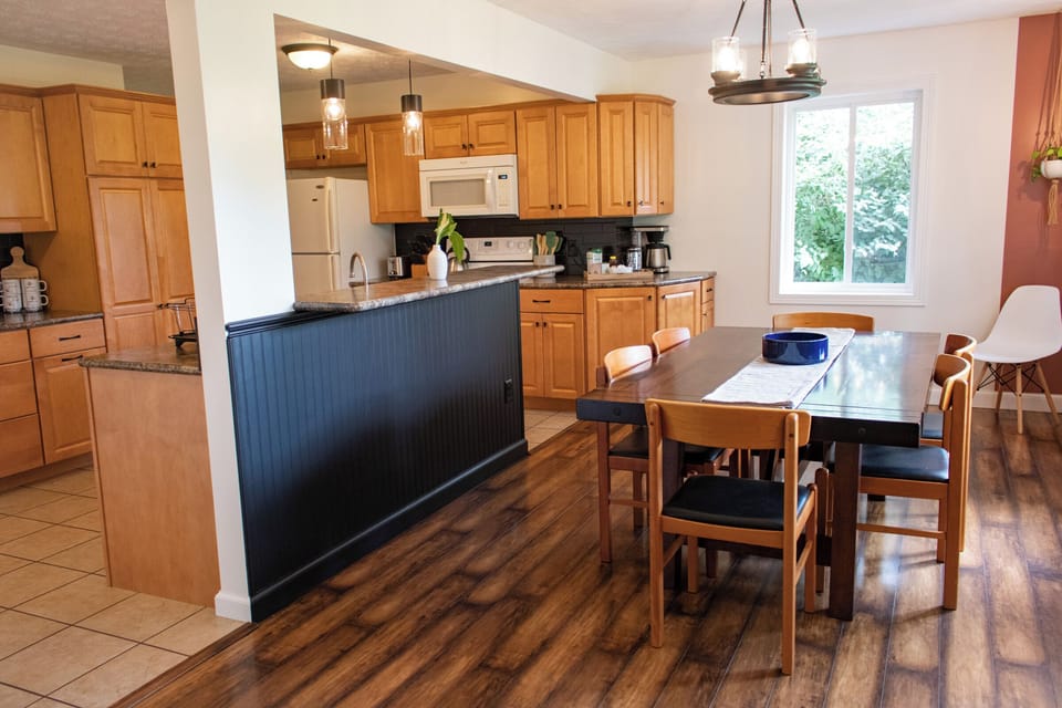 Fully stocked kitchen with everything you'll need