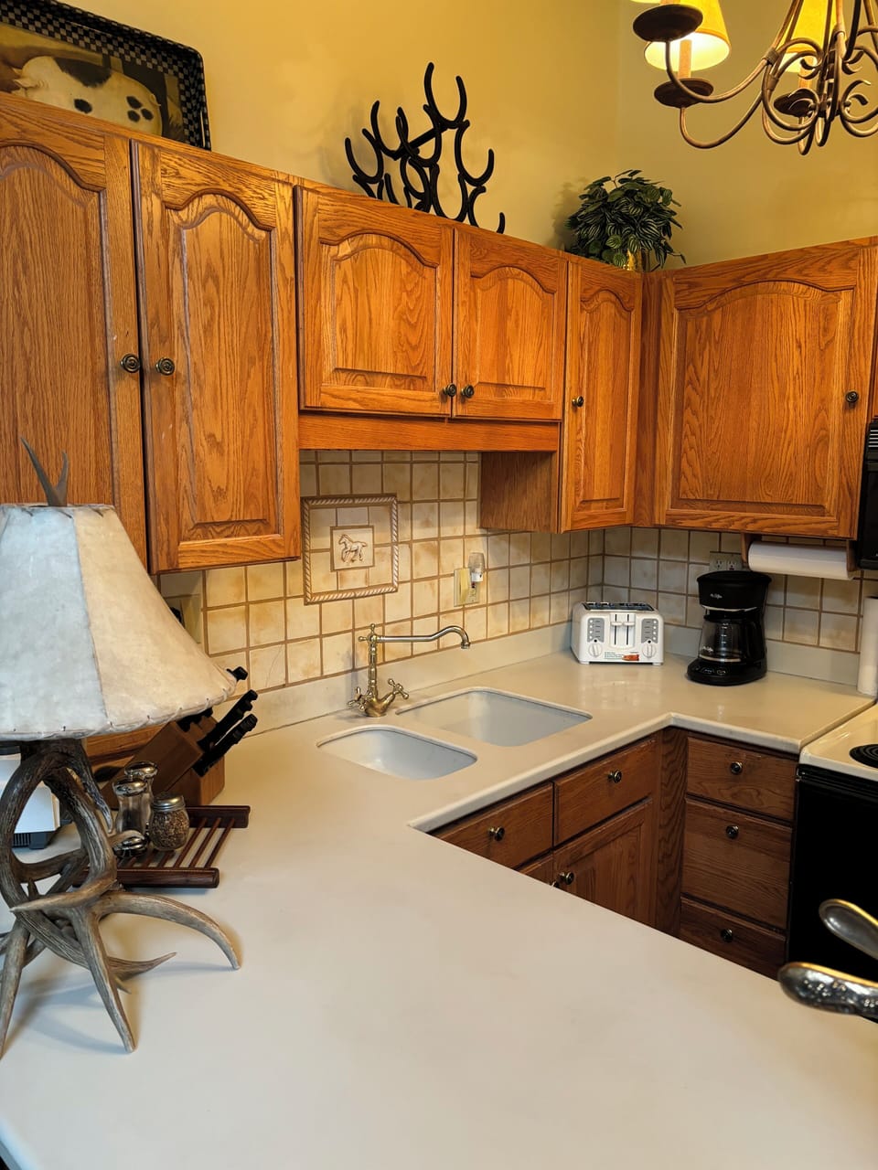 Fully equipped kitchen
