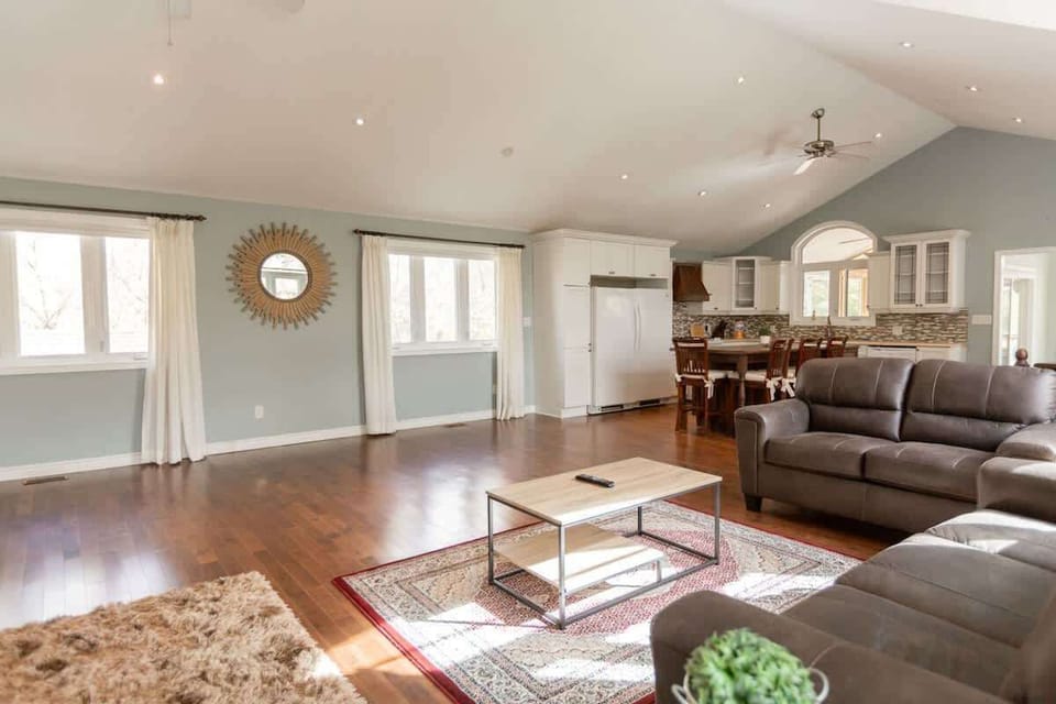 Open concept living space