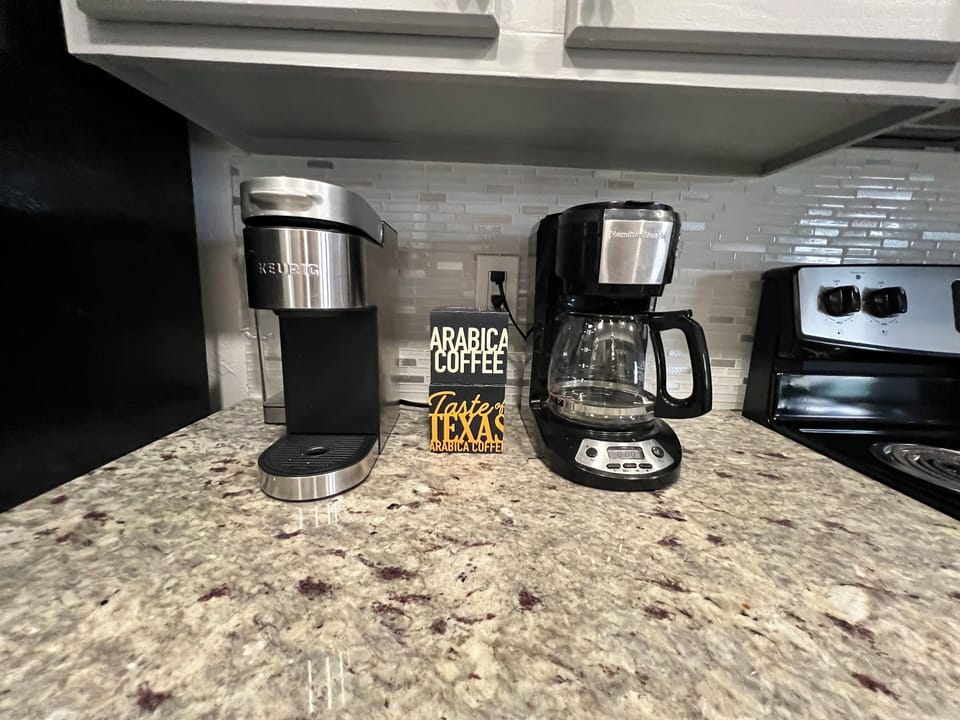 Two options for coffee