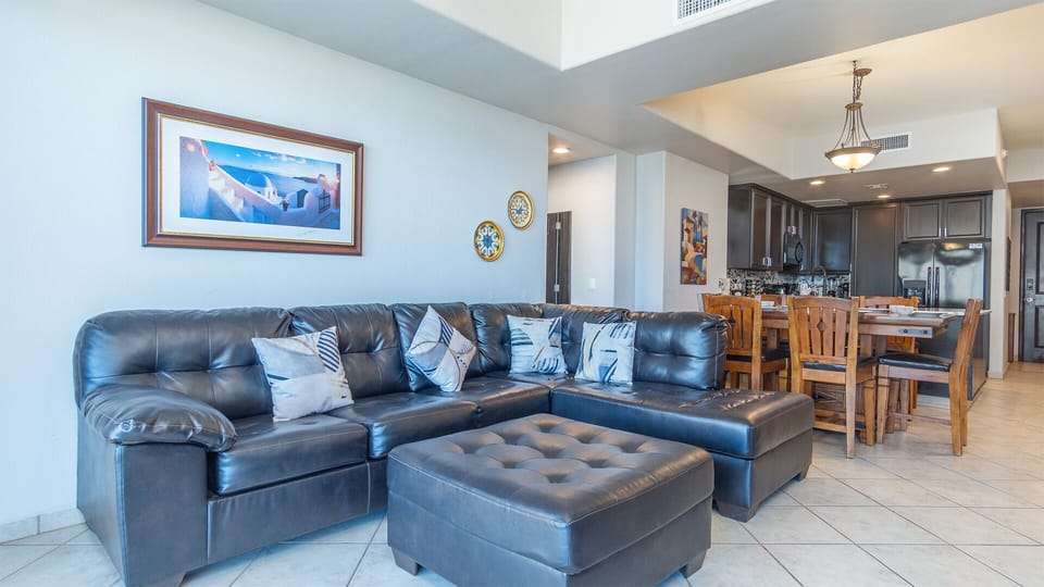 The living room