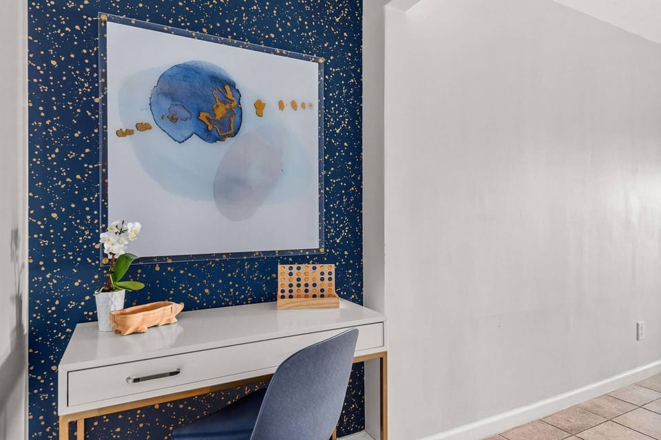 Get some work done before heading out to explore!