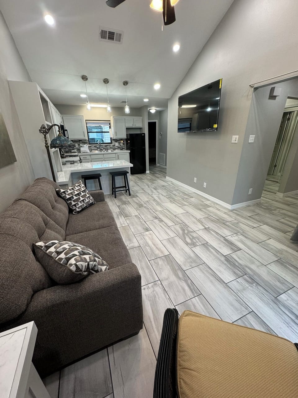 Living Room & Kitchen