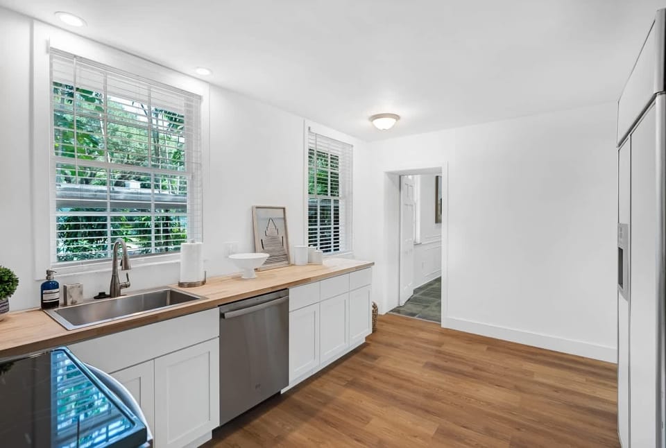 Butcher block countertops