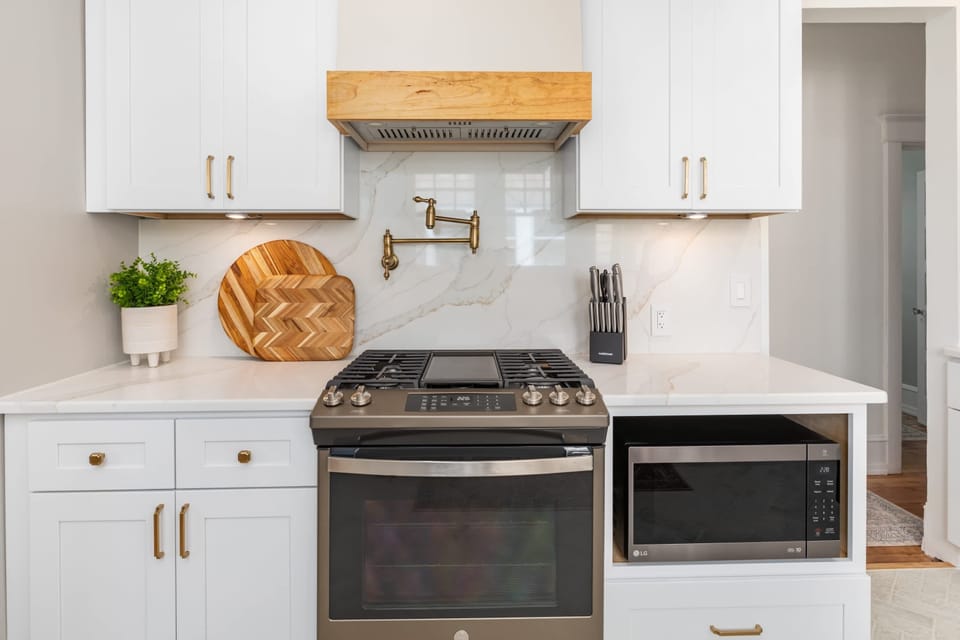 Kitchen with Pot Filler, First Floor