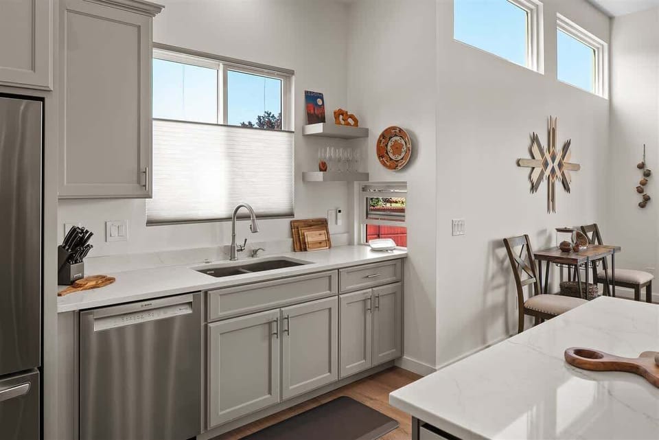 Modern kitchen for the chef