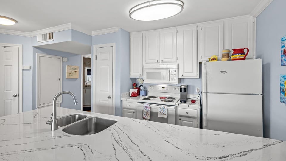 Enjoy full size appliances