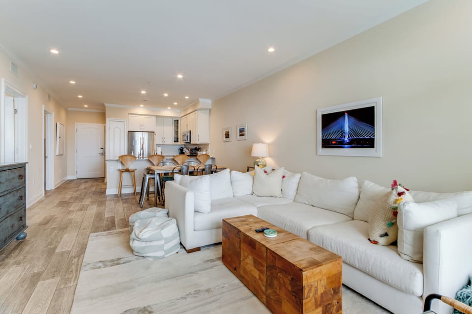 View of spacious open floor plan allowing plenty of room to spread out.   