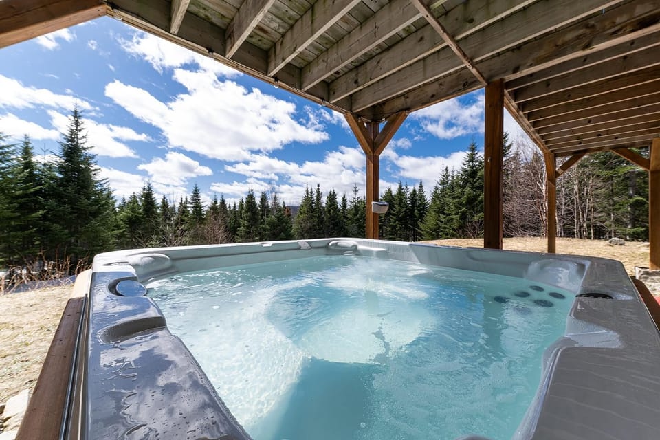A soak under the open sky, your private escape awaits.