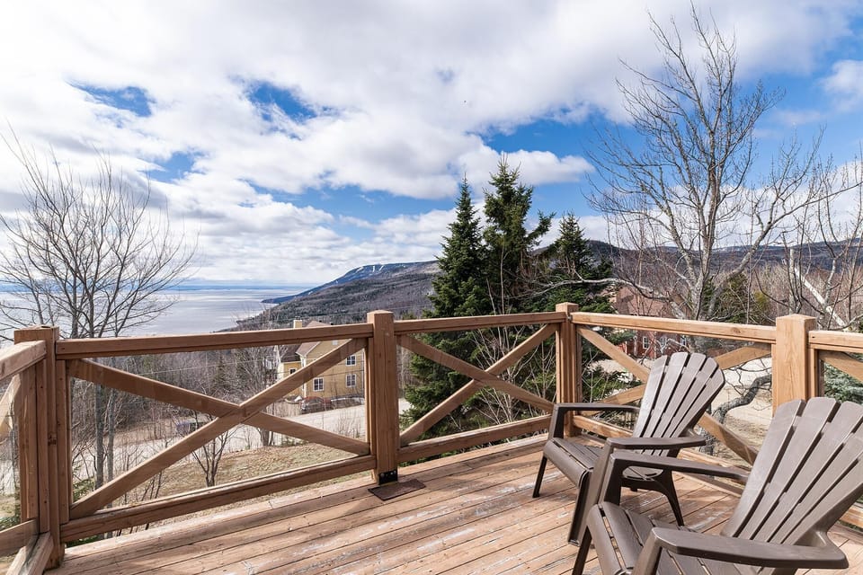 Breathe in the fresh air and take in the view.