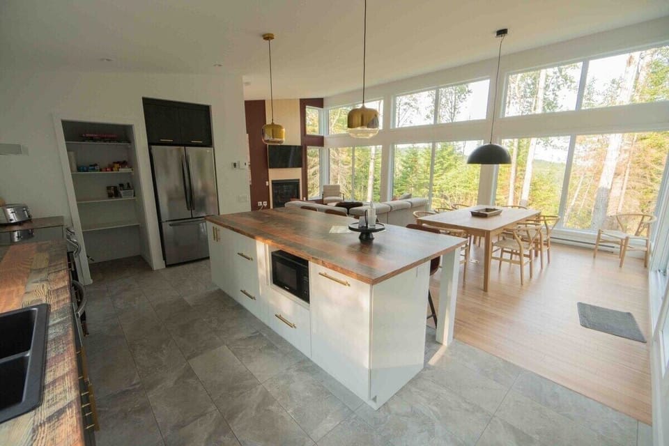 A spacious and well-equipped kitchen perfect for making memories together.