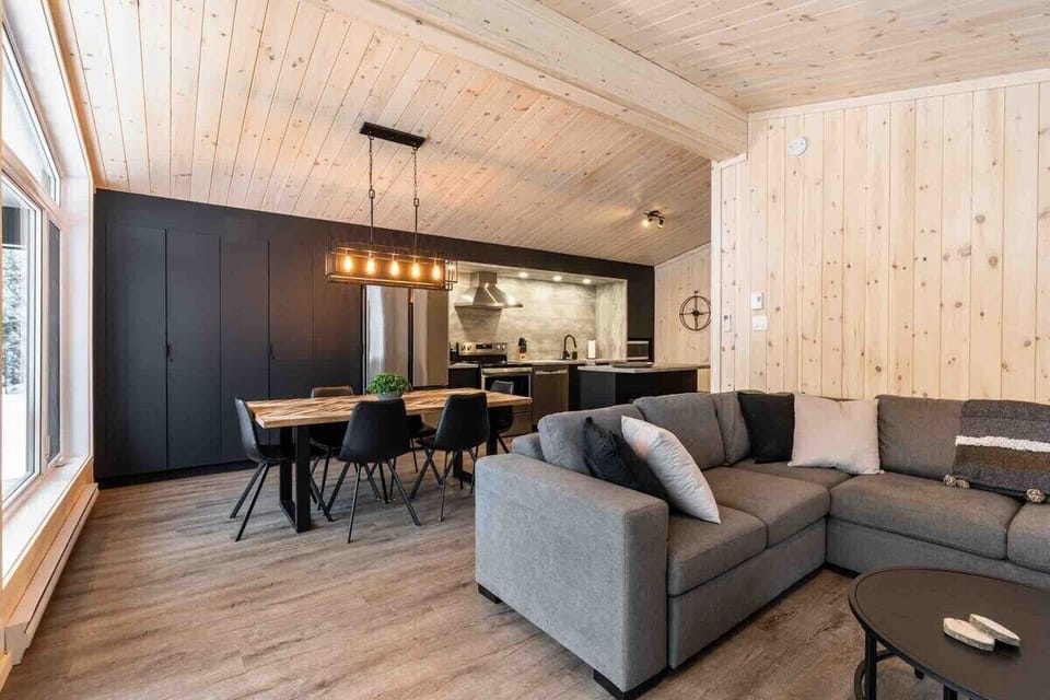 A space that invites you to sit back and enjoy the moment, with a view to match