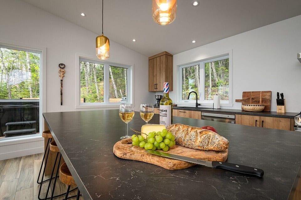 A kitchen as fresh as the ingredients you’ll find here.