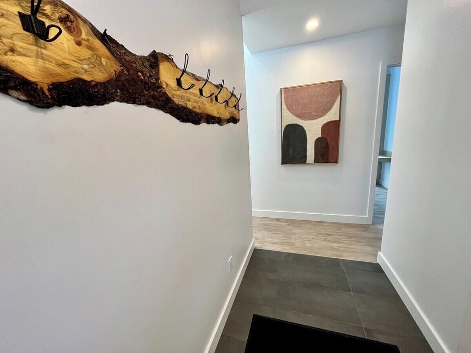 Natural light flows through the entire space.