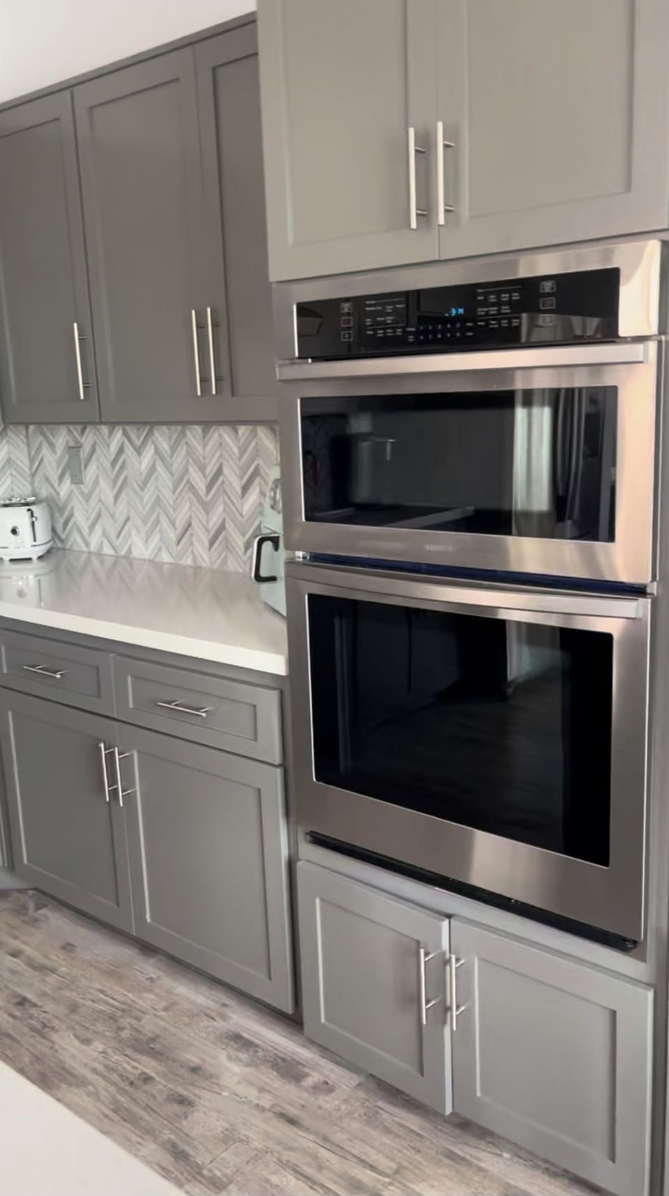 Enjoy a fully stocked kitchen featuring brand-new stainless steel appliances
