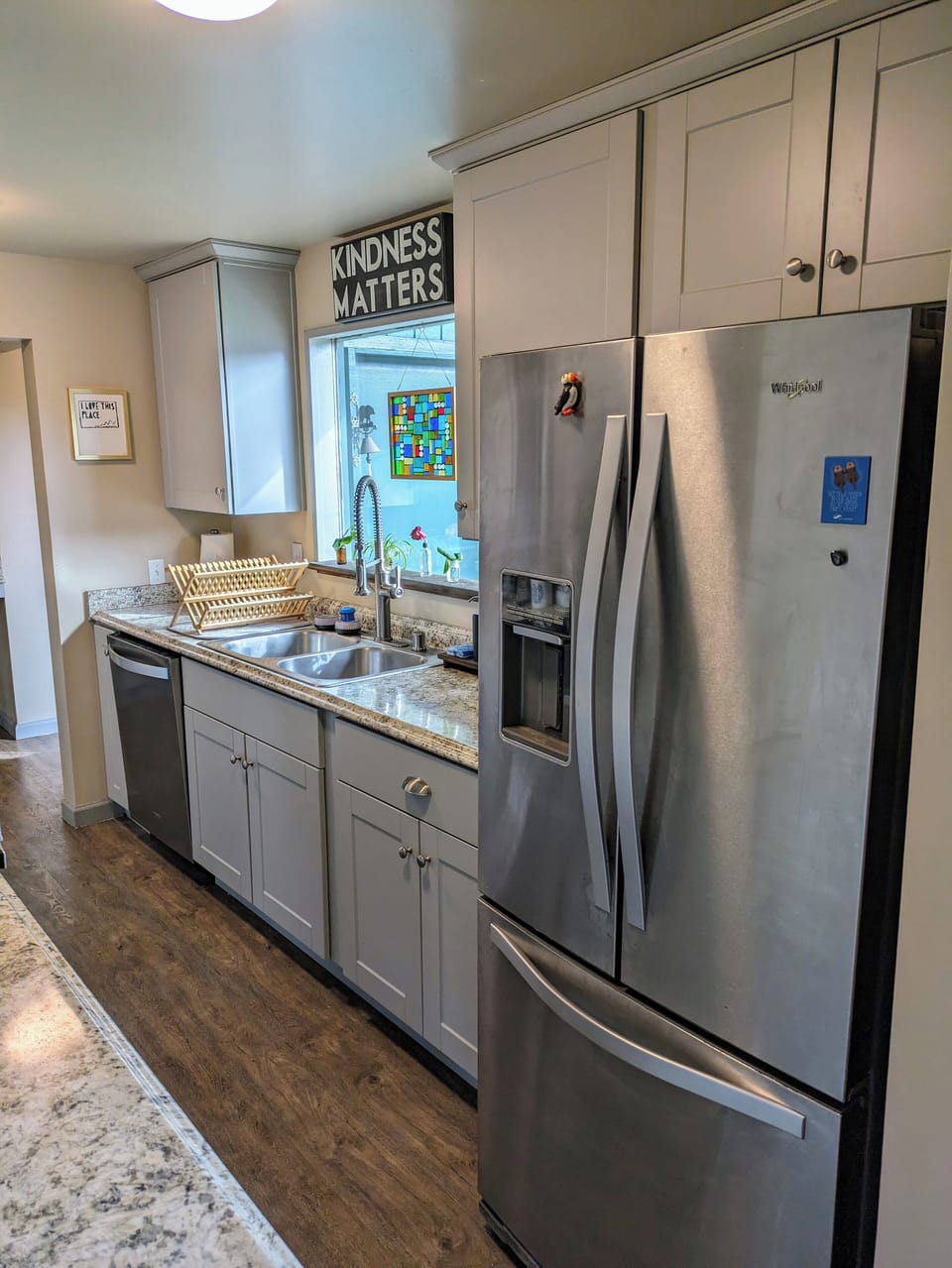 Kitchen view 2
