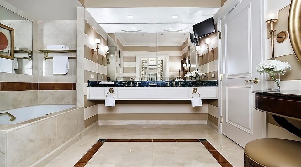 Start the morning with space to spread out and get ready.