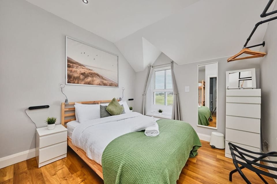 Resort-like comforts wait for you in the family bedroom. 