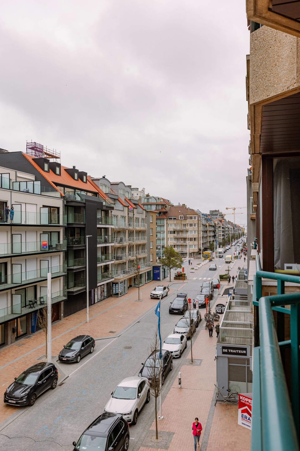 Street view from the front terrace