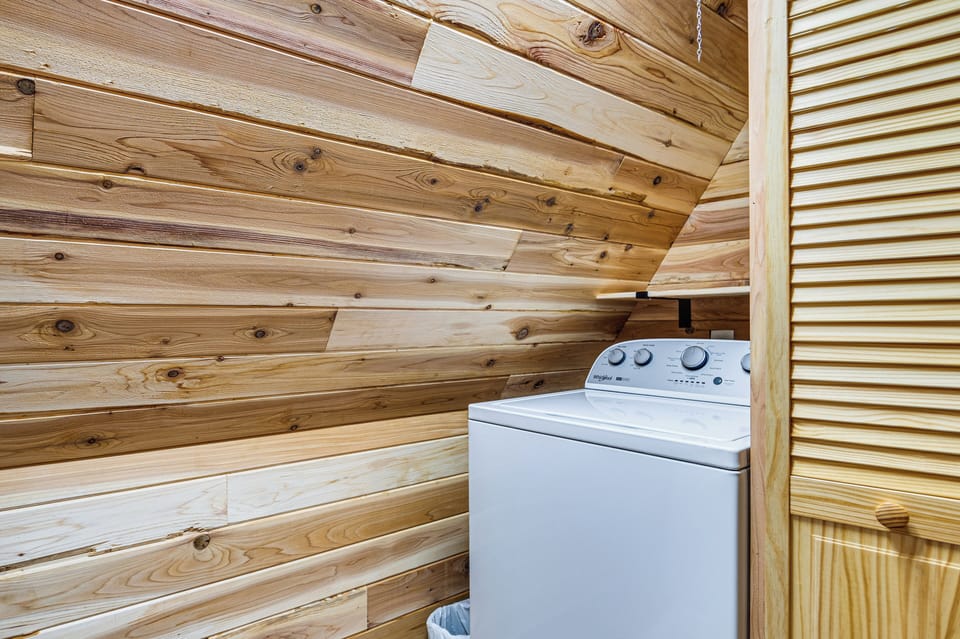 Laundry | 1st Floor | Iron & Board Provided