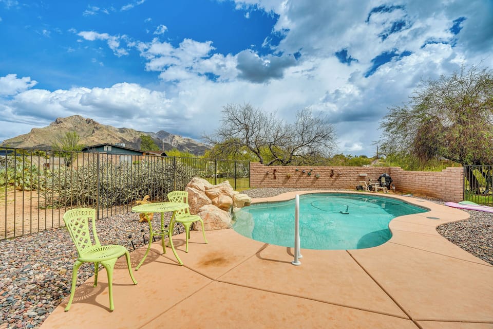 Tucson Vacation Rental | 3BR | 1.5BA | 1,400 Sq Ft | 1 Step to Enter